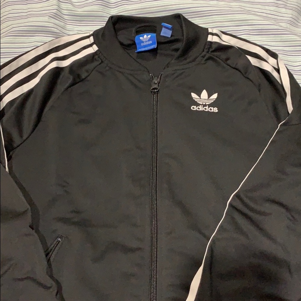 Adidas Superstar Black Track Jacket